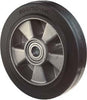 Gummirad BS ROLLEN,  160mm B80.160 Elastik schw.,Radk.Alu,KL