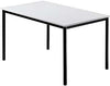 Besprechungstisch HAMMERBACHER,  120x80 grau/schwarz