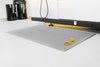 Sicherheitsmatte COBA,  antista.0.9m x 1.5m, grau