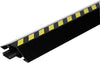 Kabelbrücke NEUTRAL,  Aluminium 7 Stk. A.B400xT80xH20 mm 1 Kammer H16xB18 mm schwarz/gelb