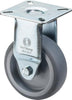 Bockrolle BS ROLLEN,  75mm,A310 Platte,Gummirad,GL A310.A80.075