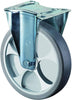 Bockrolle BS ROLLEN,  200mm L410.B44 Platte,thermopl.RL L410.B44.201