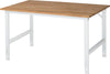 Arbeitstisch RAU,  Tom - Buche-Platte B1500xT1000xH760- 1080mm Buche-Massiv-Platte