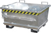 Klappbodenbehälter BAUER,  500 l B1200xT1040xT715 mm vzk Tragkraft 1000kg Typ BKB 500