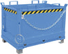 Klappbodenbehälter BAUER,  500 l B1245xT840xH845 mm RAL5012 Tragkraft 1000kg Typ FB 500