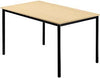 Konferenz- und Mehrzwecktische HAMMERBACHER, Bespr.-tisch 120 x 80 Ahorn/schwarz