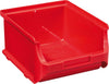 Sichtlagerkasten PRECITOOL,  Gr.2B B137xT160xH82 mm rot allit