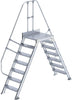 Überstieg MUNK,  60 Grad 7 Stufen B 600 mm lichte Höhe 1660 mm Ausladung 2910 mm