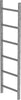 Schachtleiter MUNK,  6 Sprossen L 1,68 m B440 mm LW 300 mm Stahl verzinkt