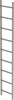 Schachtleiter MUNK,  9 Sprossen L 2,52 m B440 mm LW 300 mm Edelstahl V4A