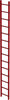 Schachtleiter MUNK,  14 Sprossen L 3,92 m B450 mm LW 300 mm GFK