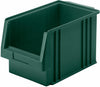 Sichtlagerkasten LA-KA-PE,  PLK 2a B213xT330xH200 mm grün LA-KA-PE