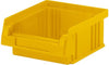 Sichtlagerkasten LA-KA-PE,  PLK 5 B102xT89xH50 mm gelb LA-KA-PE