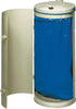 Abfallsammler-Einfachtür VAR,  120 l grau H 900 mm VAR