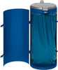 Abfallsammler VAR,  mit Tür 120 l blau H 900 mm VAR
