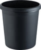 Papierkorb PRECITOOL,  30 l 405 mm schwarz helit