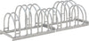 Fahrrad-Bogenparker WSM,  zweiseitig, verzinkt L 1400 mm, 8 Plätze