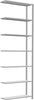 Steckregal SCHULTE LAGERTECHNIK,  B1000xT300xH3000 mm Anbaufeld 7 Böden vzk Fachlast 250kg