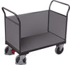 Doppel-Stirnwandwagen VARIOFIT,  500 kg 1200x800 RAL 7016