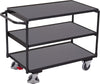 Tischwagen VARIOFIT,  mit 3 Ladeflächen sw-500.603/AG