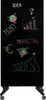 Mobiles Glasboard PRECITOOL, Mobile Glasboard black