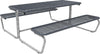 Bank-Tisch-Kombination NEUTRAL,  PALMA, Drahtgitter Nutzbreite 1770mm DB 703
