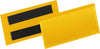 Etikettentasche DURABLE,  B100xH38 mm gelb, magnetisch VE 50 Stück