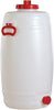 Fass NEUTRAL,  50 l H 735 mm D 330 mm weiß