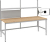 Systemtisch OTTO KIND,  Multi4easy B2030xT800xH720-1020 mm Tischplatte Multiplex manuell verstellbar