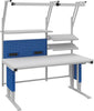 Systemtisch OTTO KIND,  Multi4motion B1685xT900/965xH730-1330 Montagearbeitsplatz