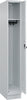 Garderobenschrank CP,  CLASSICB300xT500xH1950 mm RAL 7035/7035, 1 Abteil mit 100 mm hohem Sockel