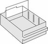 Trennwand RAACO,  für Schublade Typ 250-02 transparent Satz = 12 Stück RAACO