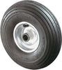 Luftrad BS ROLLEN,  C90.404,400/100mmNabenl.90,Bohr.25,RillenpRL,Gummi schw.Radk.StahlfBS ROLLEN