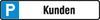 Parkplatzschild NEUTRAL,  Alu B520xH110 mm Kunden SafetyMarking