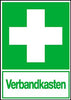Hinweisschild NEUTRAL,  Alu B200xH300 mm Verbandkasten langnachleuchtend