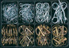 E-NORM PRECITOOL,  Montagekoffer 24 Klappsplint,Federstecker pro