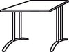 Schreibtisch HAMMERBACHER,  Nussbaum 800x800 mm