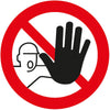 Verbotsschild NEUTRAL,  Folie D200 mm Zutritt für Unbefugte verboten SafetyMarking