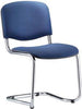 Besucherstuhl NEUTRAL, Bes.-stuhl ISO swing chrom/blau