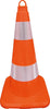 Leitkegel PRECITOOL,  reflektierend 500mm PVC orange TEMKA