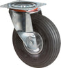 Lenkrolle BS ROLLEN,  200mm L400.C90 Platte,Luftrad,RL L400.C90.200 BS ROLLEN