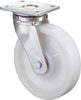 Lenkrolle BS ROLLEN,  100mm RR100.B15Platte,Kst.weiß,KL RR100.B15.101 BS ROLLEN