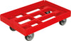 Transportroller NEUTRAL,  B410xT610 mm rot Traglast 300kg