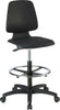 BIMOS, Bimos Arbeitsstuhl Labsit 4, K-Leder weiß Sitzhöhe 560-810 mm