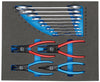 GEDORE Werkzeugsortiment in 2/4 Check-Tool-Modul