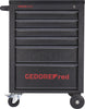 GEDORE Werkstattwagen Black MECHANIC 6 Schubladen