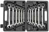 GEDORE Ringratschenmaulschlüssel Satz SW8-19 mm 16-teilig