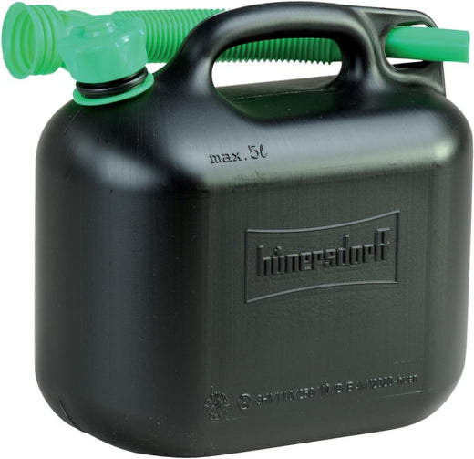 Benzinkanister PRECITOOL,  5 l Classic schwarz hünersdorff