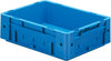 Transport-Stapelkasten LA-KA-PE,  B400xT300xH120 mm blau Auflast 600kg ohne Griffloch LA-KA-PE