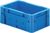 Transport-Stapelkasten LA-KA-PE,  B300xT200xH120 mm blau Auflast 600kg ohne Griffloch LA-KA-PE